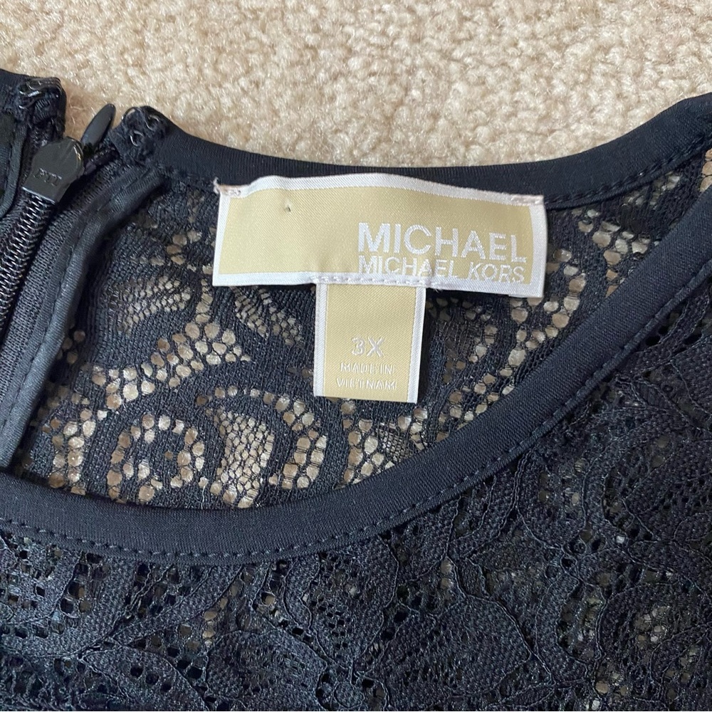 Michael Kors, black and white dress size 3X - Picture 7 of 7